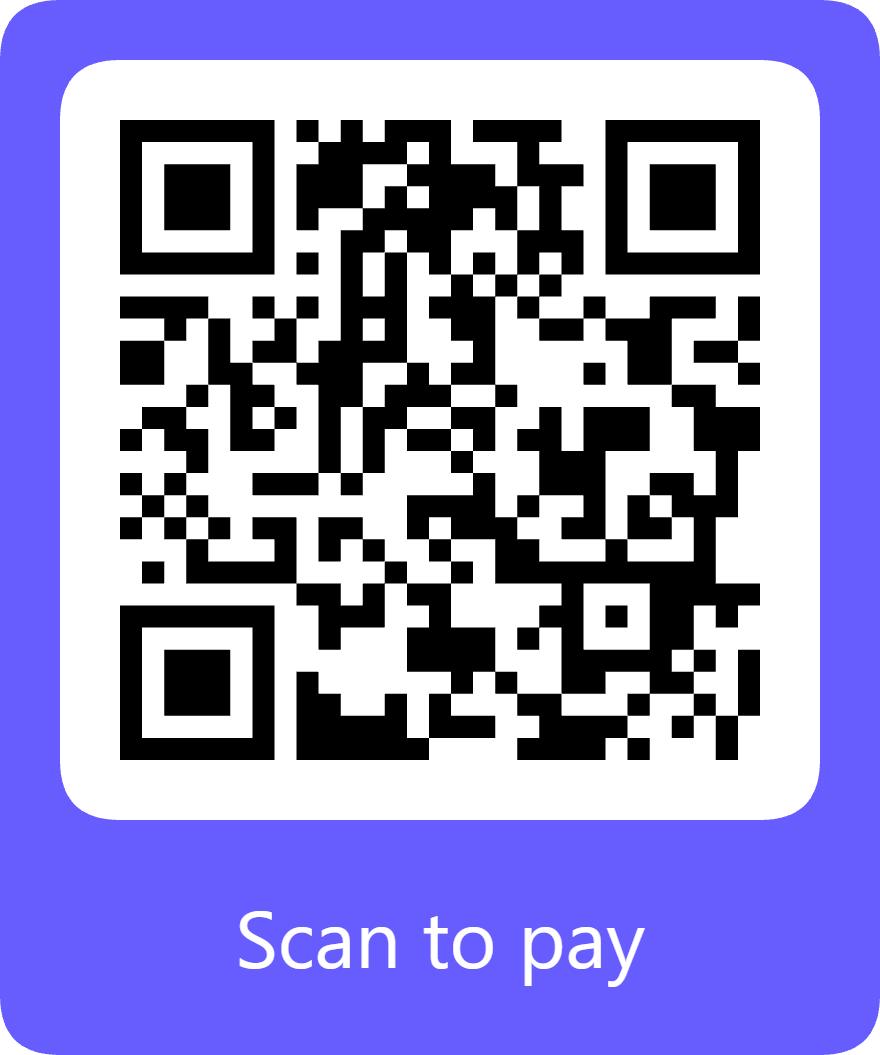 Stripe QR code for ACLS Original full payment